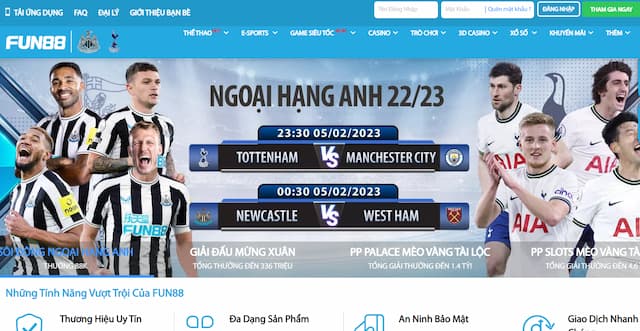 Nhà cái bóng đá số 1 Việt Nam Fun88