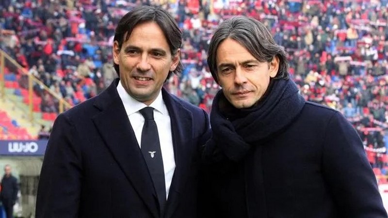 Filippo Inzaghi và Simone Inzaghi là anh em đều thi đấu bóng đá